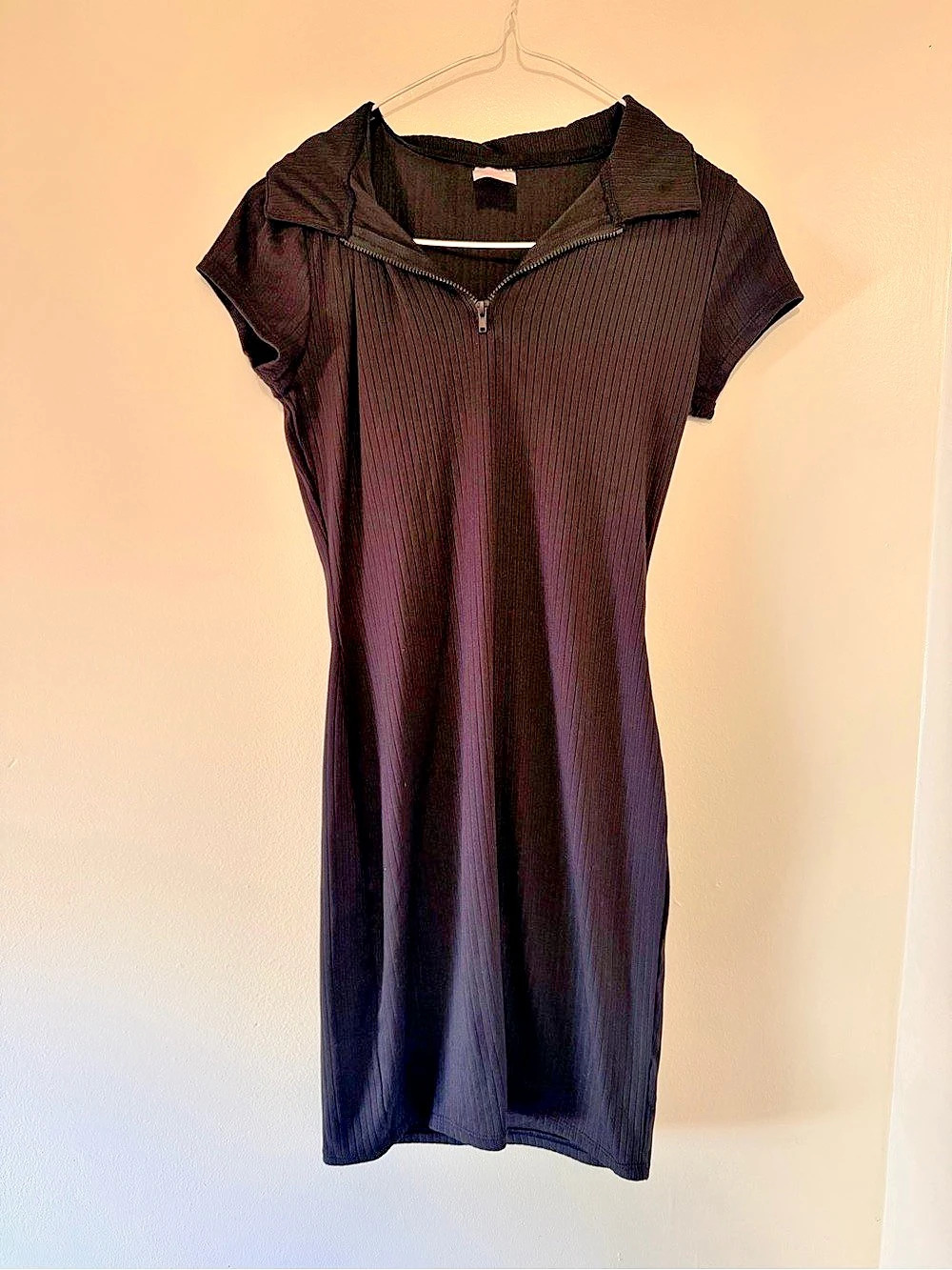 Form Fitting Black Dress